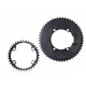 ALUGEAR SET 2X12 SPEED ROUND SHIMANO 12V